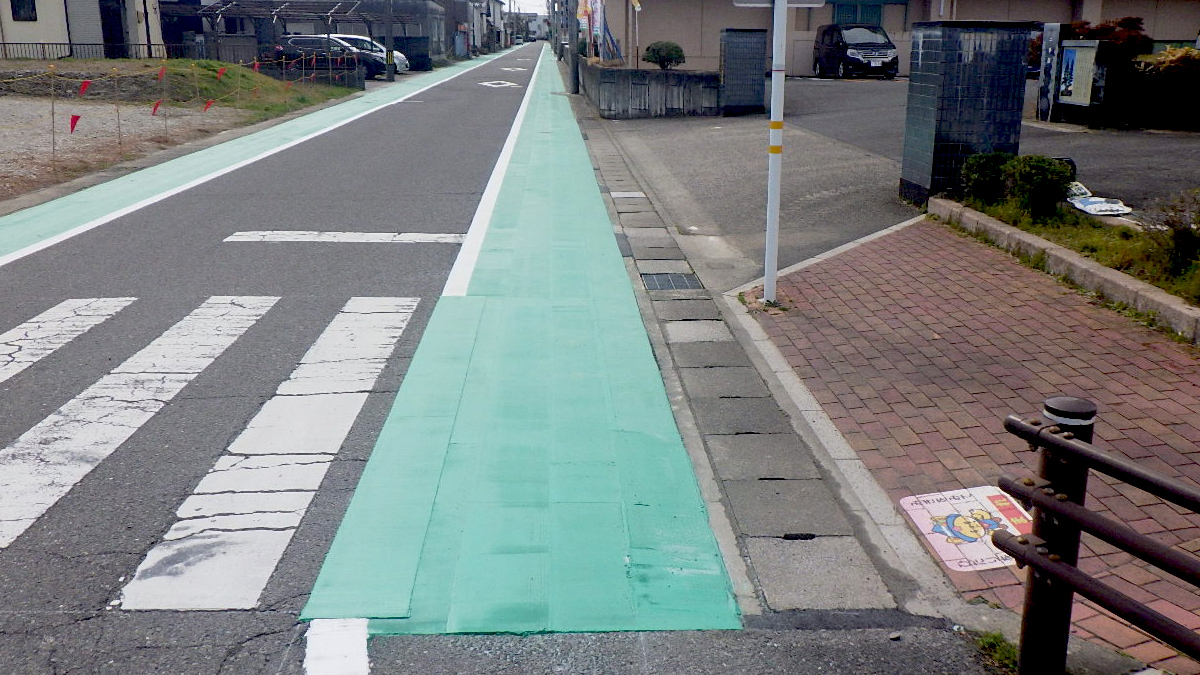 カラー舗装工事